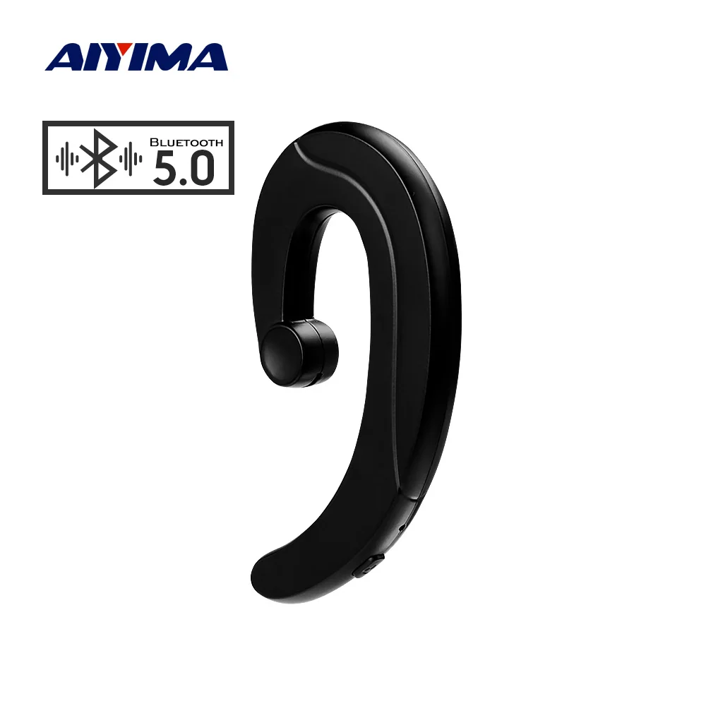 AIYIMA беспроводные Bluetooth наушники костной проводимости наушник с зацепкой на ухо