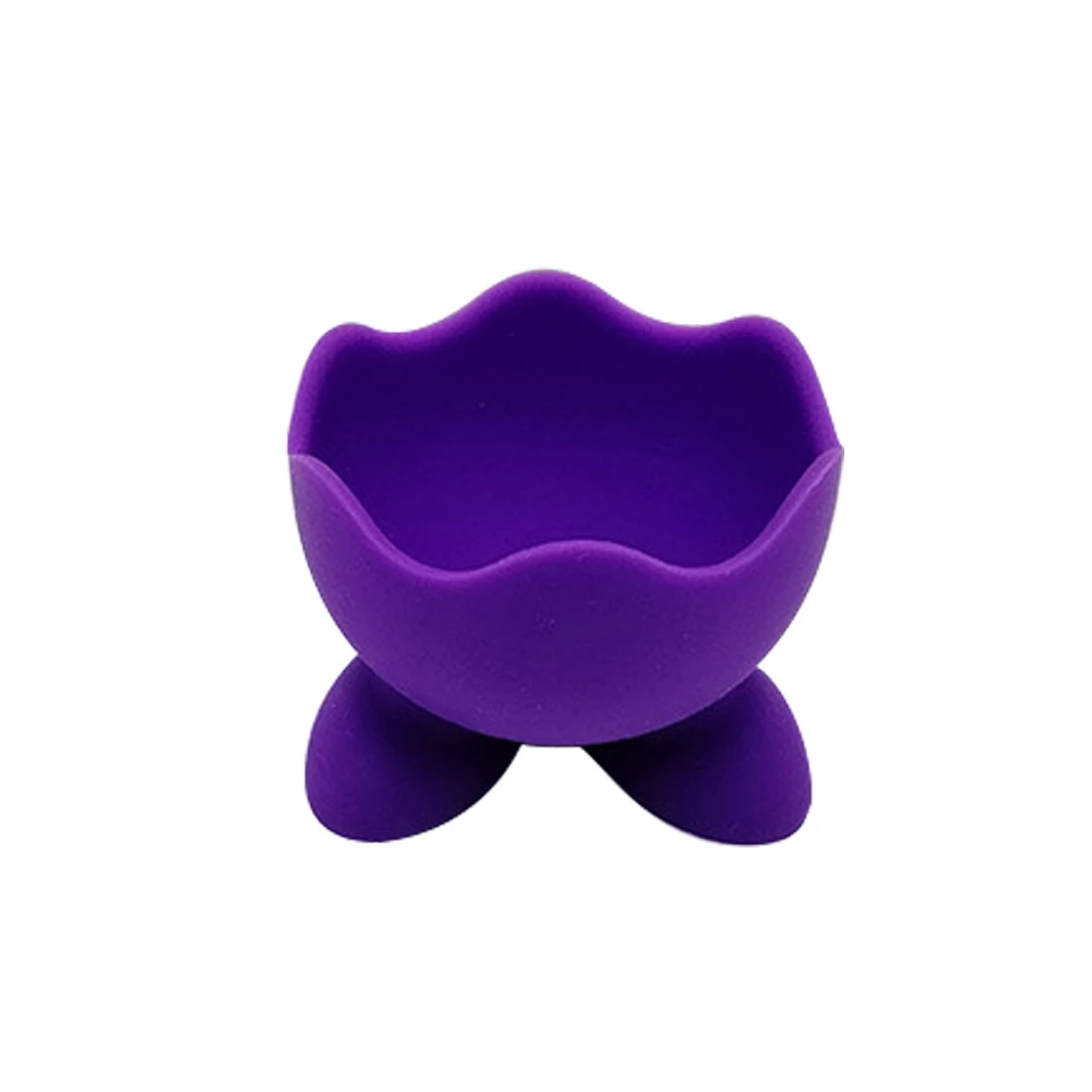 Практичный легкий держатель, блендер для макияжа, Легкая очистка, портативный стоячий силиконовый пуховый стеллаж, для домашнего хранения косметики, разноцветный