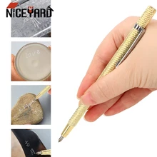 NICEYARD ручка для гравировки по стеклу, керамике, металлу, резьбе, вольфрам, карбид, наконечник, сплав, надпись, ручка, портативный ручной инструмент