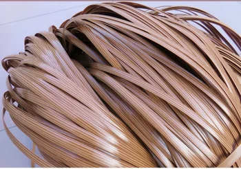 

70Meters/lot Width:8mm. Thickness:1.2mm Simulation Rattan knit handmade cane chair repair Plastic PE PVC Vines Rattan