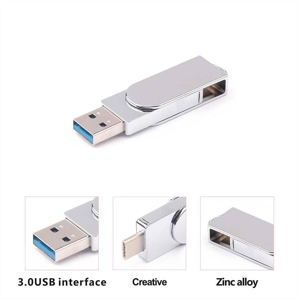 Новинка, OTG usb накопитель, 8 ГБ, 16 ГБ, 32 ГБ, 64 ГБ, Тип C, мини USB флеш-накопитель, U диск, карта памяти, подарок