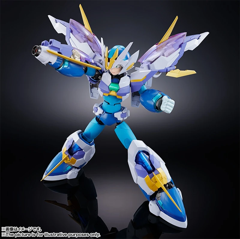 Bandai суперсплав MEGAMAN X Rockman X GIGA ARMOR X с самолетом ПВХ фигурки Детские куклы игрушки