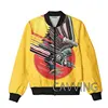 CAVVING 3D Printed  Judas Priest  Rock Band  Zipper Bomber Jackets Men Overcoat Mens Coat Zip Up Jackets for Women/Men 1