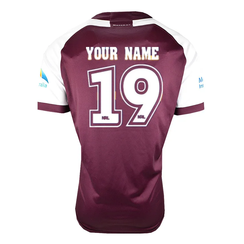 MANLY WARRINGAH SEA EAGLES футболка для регби Размер: S-3XL номер с принтом отличное качество - Цвет: Print name number