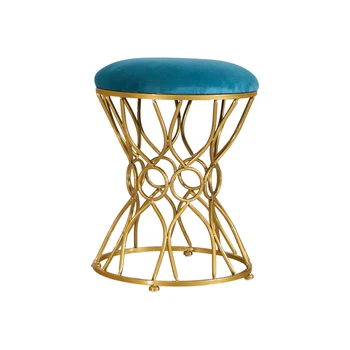 

Simple Modern Makeup Chair Nordic Dressing Table Stool Princess Wrought Iron Dressing Stool Beauty Massager Stool Nail Chair