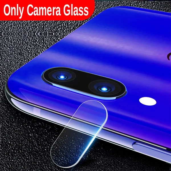 2-в-1 Камера закаленное Стекло для Xiaomi Redmi Note 7 Экран пленка на весь экран Стекло на Red mi 7 Red mi Note 7 mi 7 Redmy пленка - Цвет: Only 1 Camera Glass