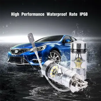 

Daytime Car Lights Daylight Replacement Auto LED Fog Driving 12v 6000K