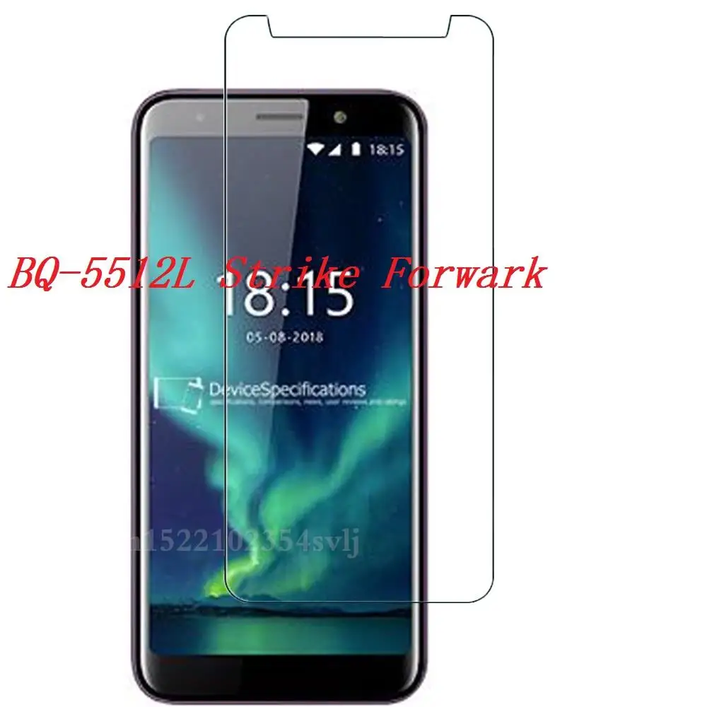 

For BQ BQ-5512L Strike Forward Tempered Glass Smartphone Explosion-proof 9H Protective Film cover for BQ 5512L Protector