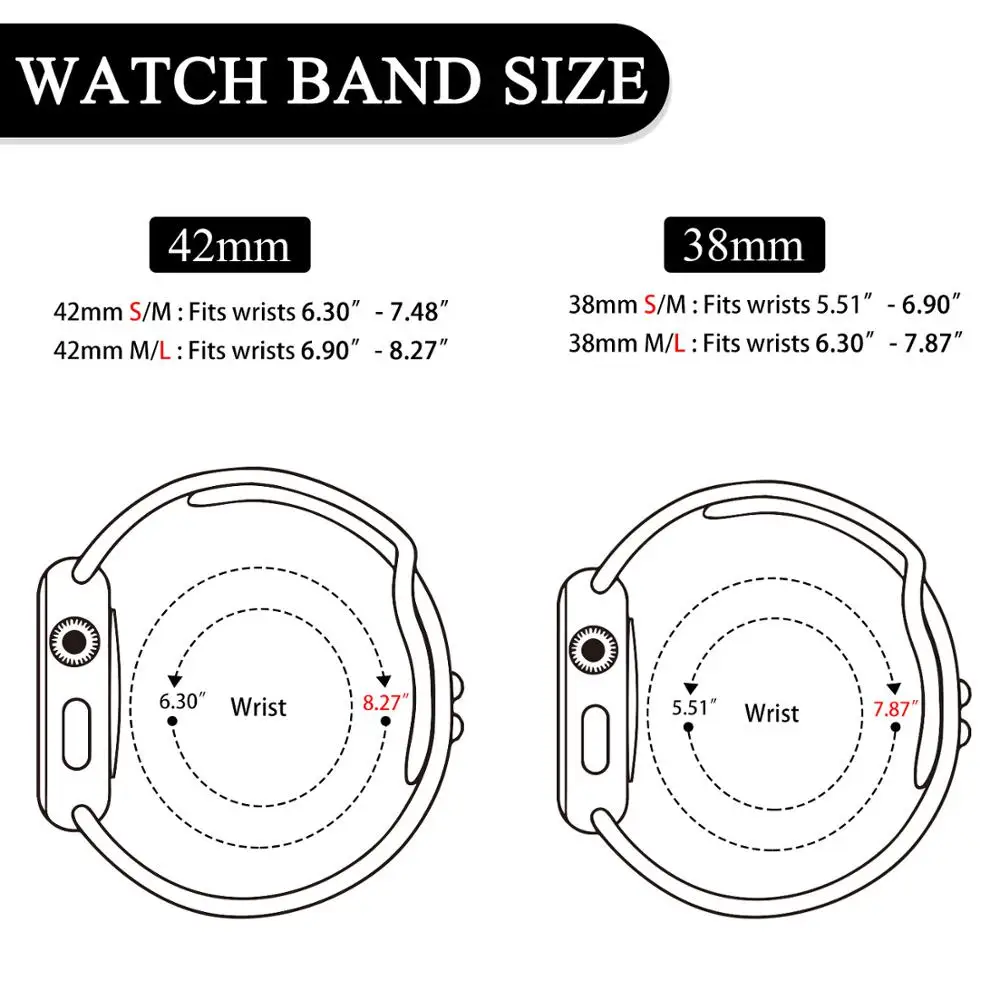 Ремешок для часов для Apple 38 мм 42 мм iWatch 5 ремешок 44 мм 40 мм Ремень спортивный силиконовый браслет часы аксессуары для Apple 5 4 3 2 1