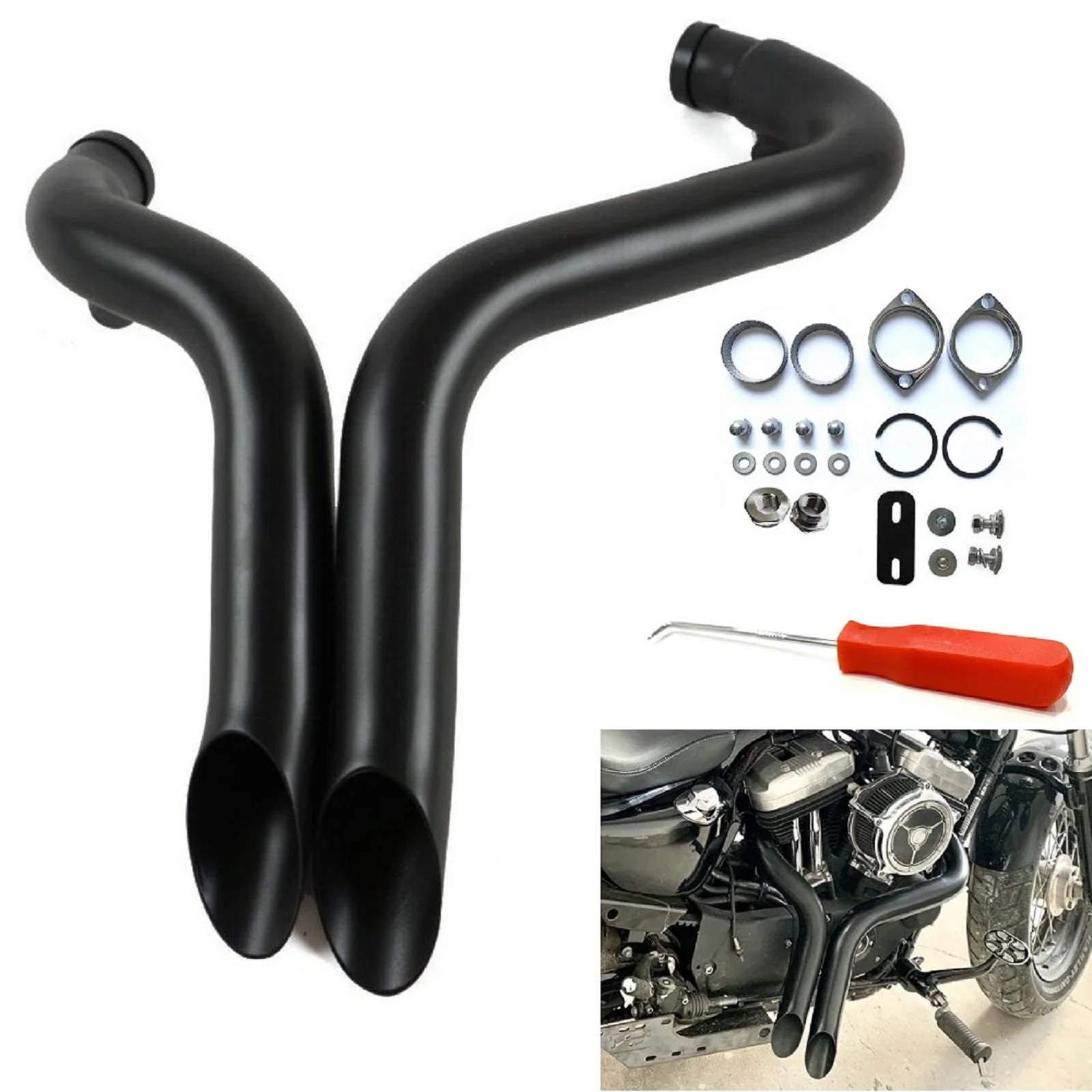 laf pipes for sportster