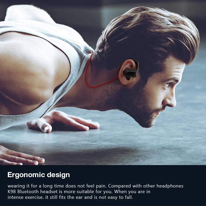 CBAOOO Спортивная bluetooth-гарнитура беспроводные наушники водонепроницаемые шумоподавление с микрофоном Android ios bluetooth-гарнитура