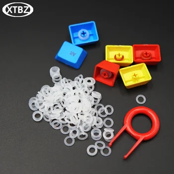 

110Pcs Keyboard o-ring Reject Noise Keycaps ORing Switch Cherry MX Key cap Sound Dampers ReplaceSilicone Ring