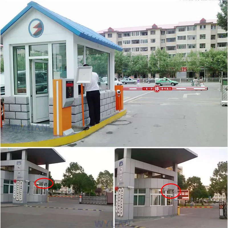 UHF RFID считыватель 6 м дальний интегрированная антенна RS232/485 Wiegand с бесплатным SDK FCC