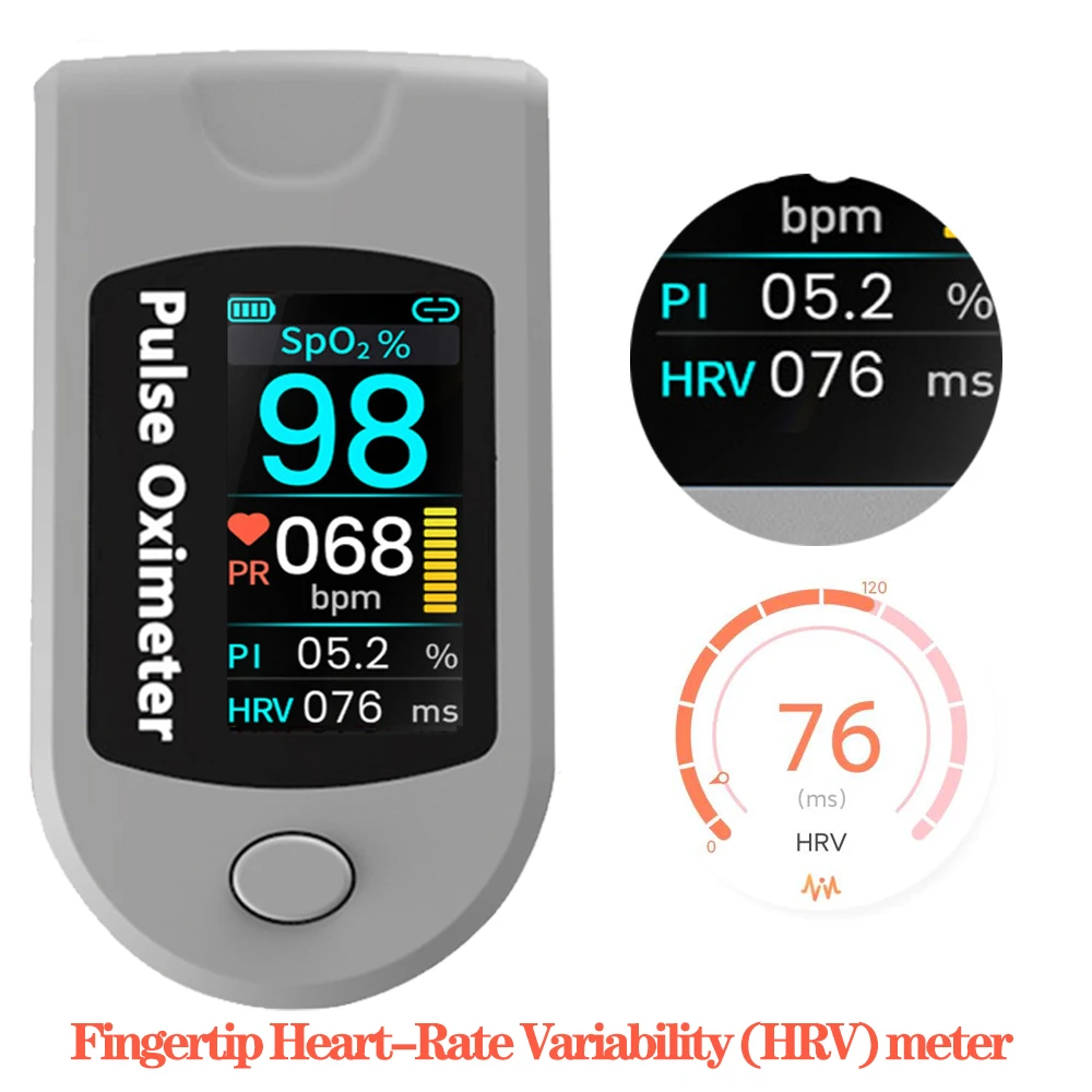 Bluetooth Finger Pulse Oximeter Sleep monitoring data analysis