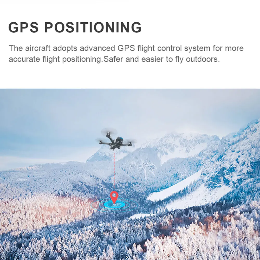 CG033 4CH 6Axis 1080P Full HD Gimbal Camera RC Drone GPS FPV WIFI Quadcopter Follow Me One Key Return Foldable vs SG906 F11