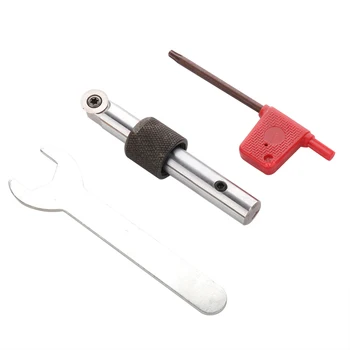 

Removable Wood Turning Tool with Wood Carbide Insert Cutter Woodworking Tool Set R6 Turning cutter head