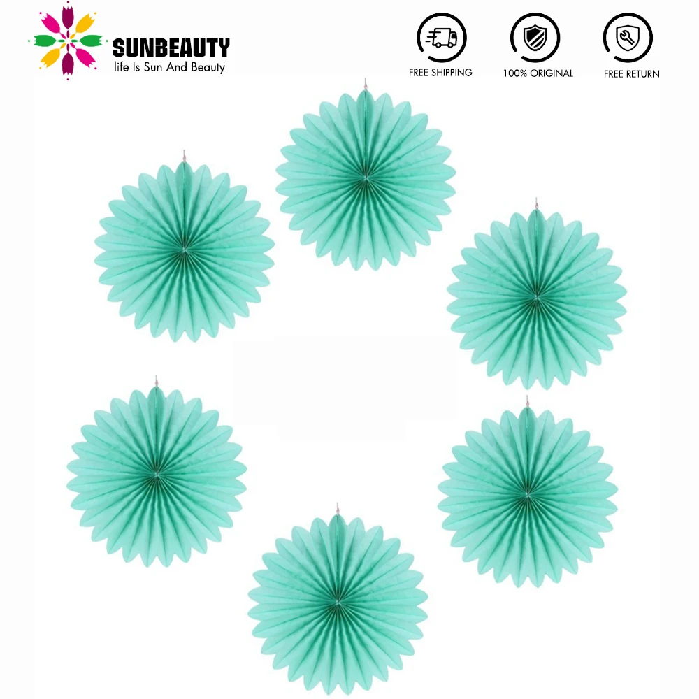 Бумажные розетки 3 шт. для фанатов свадьбы фотообои фестивалей праздников