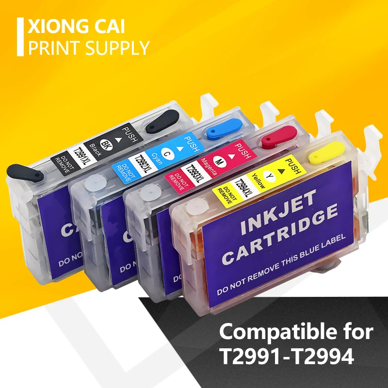 

Refill compatible T2991 29 29XL ink cartridge for EPSON XP 235 245 332 335 432 435 247 442 345 255 257 352 355 452 455 printer