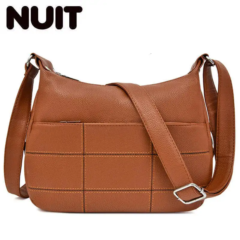 

Vintage Women Handbag Soft Leather Female Shoulder Bags Designer High Quality Crossbody Shoulder Bags For Women Casual Tote Bag