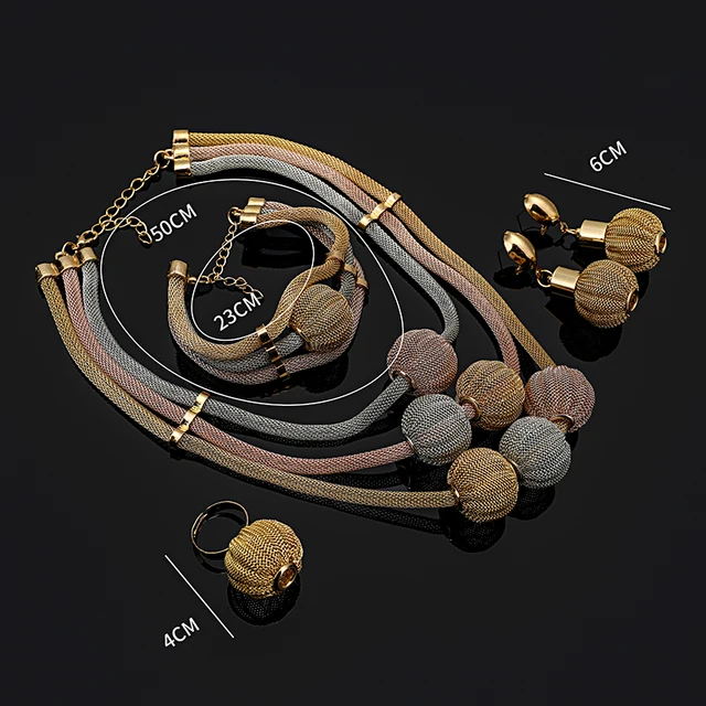 Runor Nigerian  Colorful Jewelry Sets - Image 6