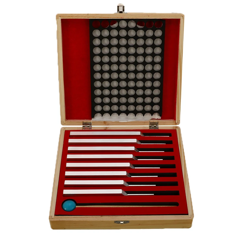 Sound Vibration Therapy 8Pcs/Set Aluminum Medical Tuning Fork Healing 256Hz+288Hz+320Hz+341Hz+384Hz+426Hz+480Hz+512Hz | Инструменты