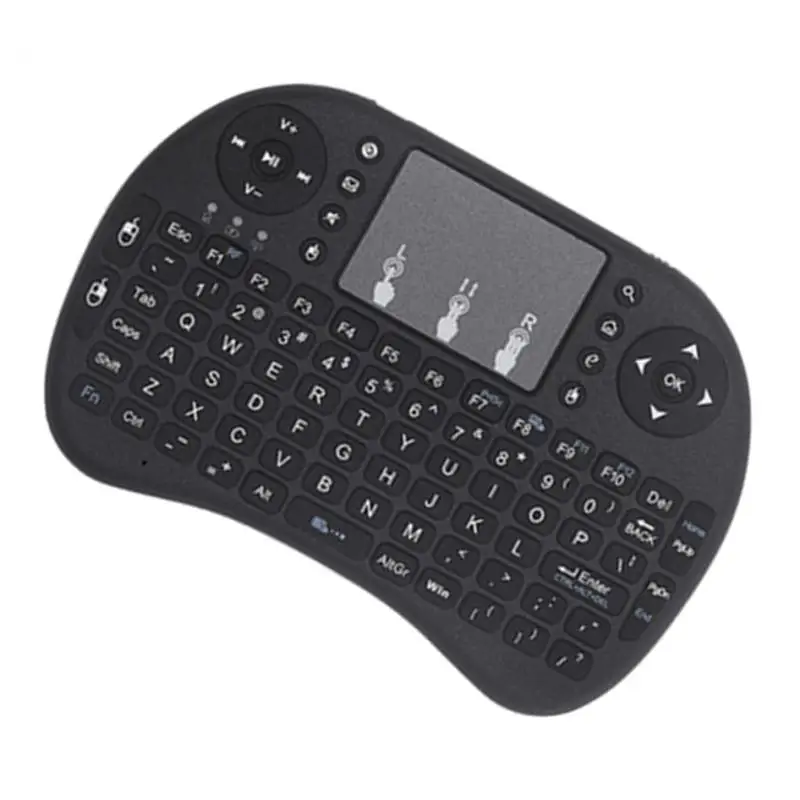 Mini Wireless Keyboard Dual Mouse Touchpad for Android TV BOX PC Desktop Laptop Car TV HTPC Set-top Box 2.4GHz Wireless Keyboard