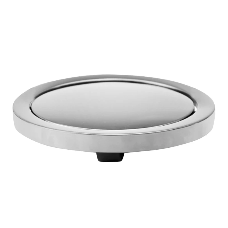 

Kitchen Flap Lid Stainless Steel Flush Recessed Built-In Balance Flap Cover Trash Bin Garbage Can Trash Lid Kitchen Counter Top