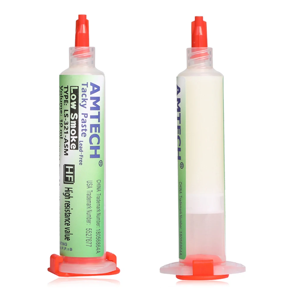 

Soldering Paste AMTECH LS-321-ASM 100g Low Smoke Solder Flux For SMT BGA Reballing Welding Rework Repair Tools