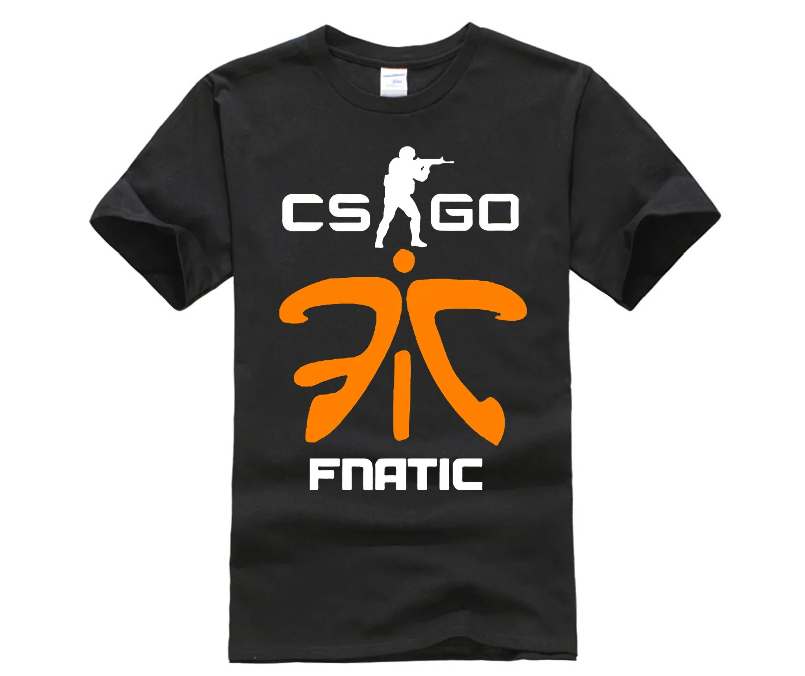 Топ Fnatic футболка DOTA 2 CS csgo Counter Strike fnatic с принтом для мужчин игра Команда Хлопок О