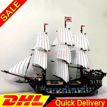 

LP 22001 Pirates Series The Imperial Flagship Model Building Blocks Set Pirate Ship LPings Toys For children Clone 10210