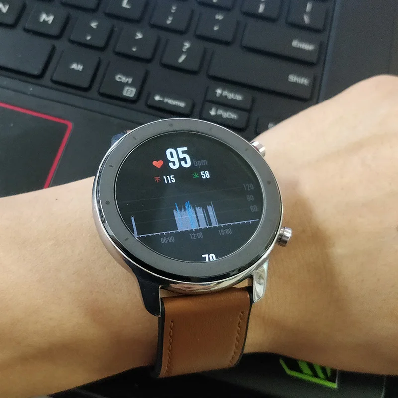 2 шт) Ksadkvor для Xiaomi Amazfit GTR 47 мм 42 мм умная Защитная пленка для часов 9H Твердость Закаленное стекло для Amazfit GTR 47 мм