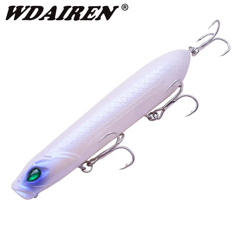 1 шт. 10 5 см 18 г Topwater карандаш лучшая поверхность баса твердая приманка для рыбалки