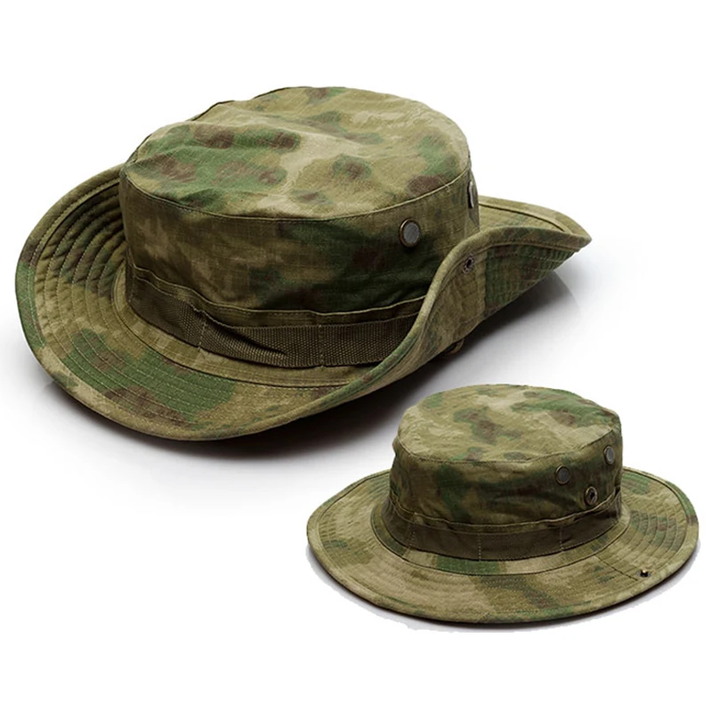 Горячая армейская тактическая шапка Boonie, Военная Мужская камуфляжная кепка, пейнтбол, страйкбол, снайперское ведро, кепка s Hunt, рыболовные уличные охотничьи шапки