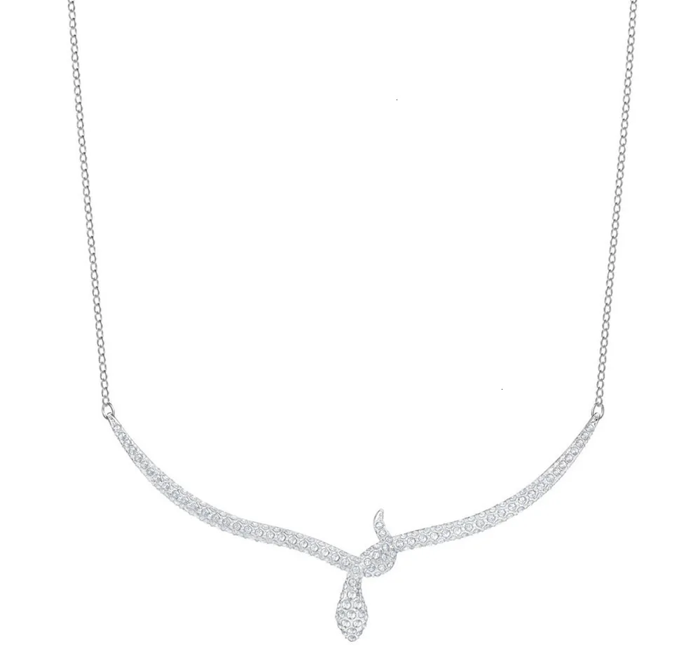 

Shop SWA New Personality cobra Paste collar with female clavicle chain elegantly designed high-grade temperament