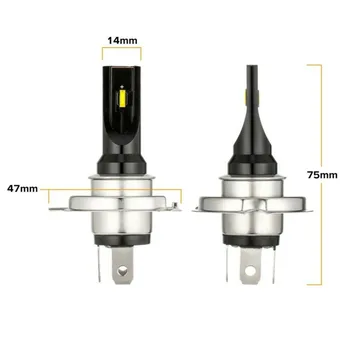 

Daylight LED Headlight Fog Lamp Bulbs Accessories Auto 2Pcs Xenon White