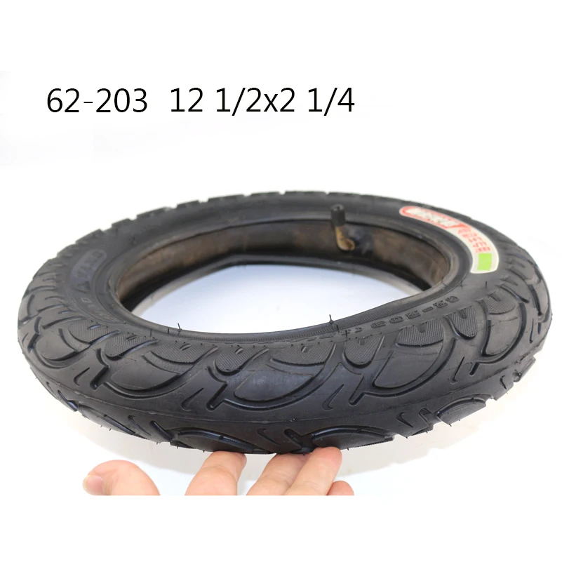 Шина 12 1/2X2 1/4(62-203) подходит для многих газовых электрических скутеров 12 дюймовые Трубчатые шины для ST1201 ST1202 e-Bike 12 1/2X2 1/4