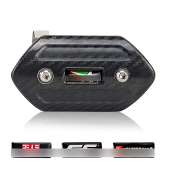 

Exhaust Muffler Cover Carbon Fiber Protector Heat Shield Cover Guard for Z250 z900 r6 s1000rr zx6