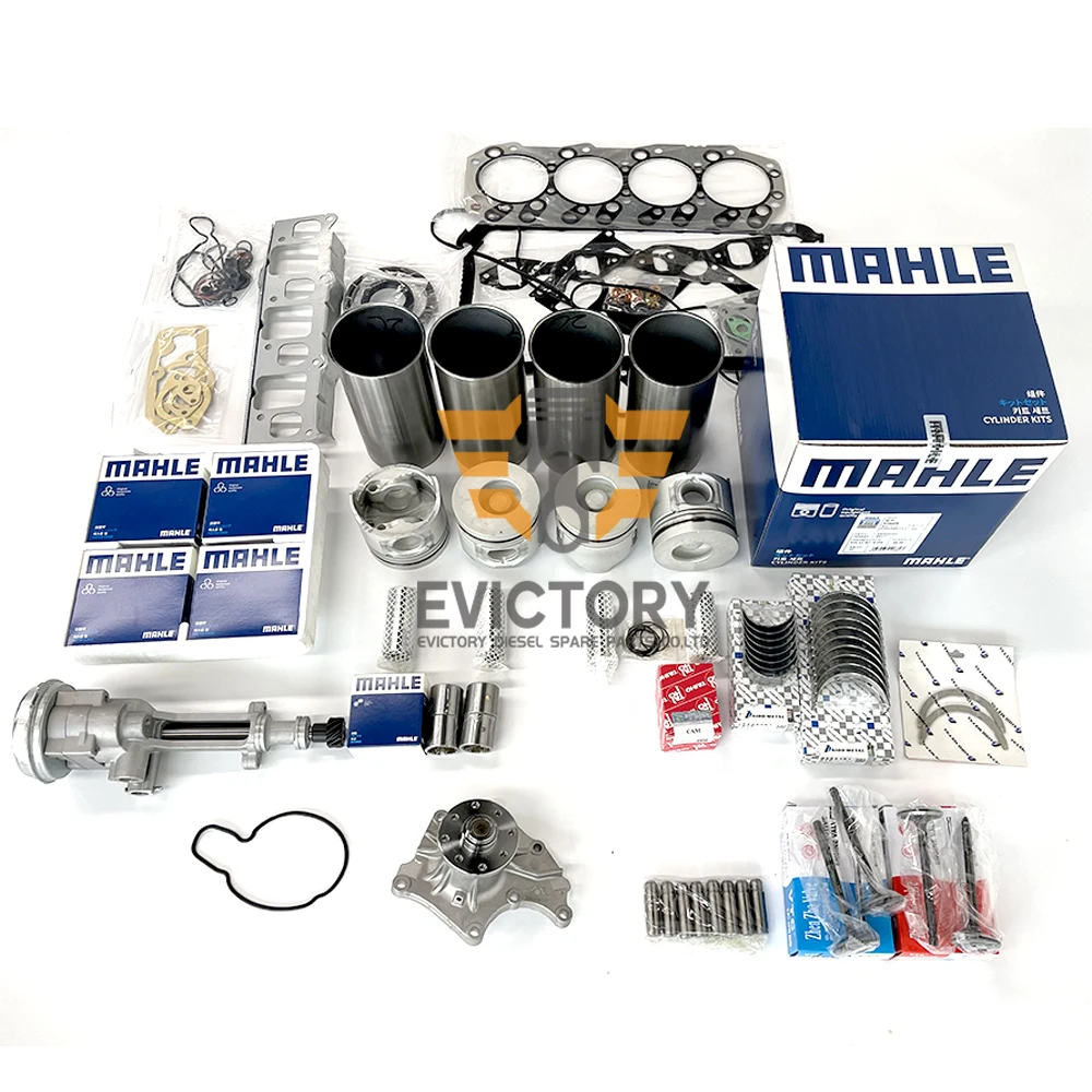 

For Isuzu 600P 4JH1 4JH1-TC Engine Overhaul Rebuild Kit with water pump oil pump VALVE