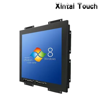 

Metal material 15 industrial lcd open frame resistive touch screen monitor