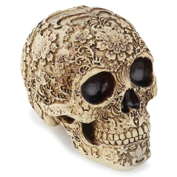 

Resin skull human skull medical model Halloween gift pattern skull art skull