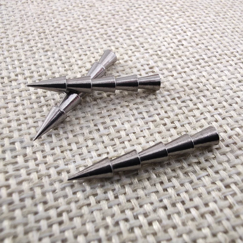Fishing Accessories 10pcs 1/96-7/64oz Tungsten Nail Weight Fishing Weight Neko Rig Sinkers Lure Worm Weights Fishing Accessories Lure Worm, Fishing Counterweight Sinker, Fishing Accessories, Fishing Tackle