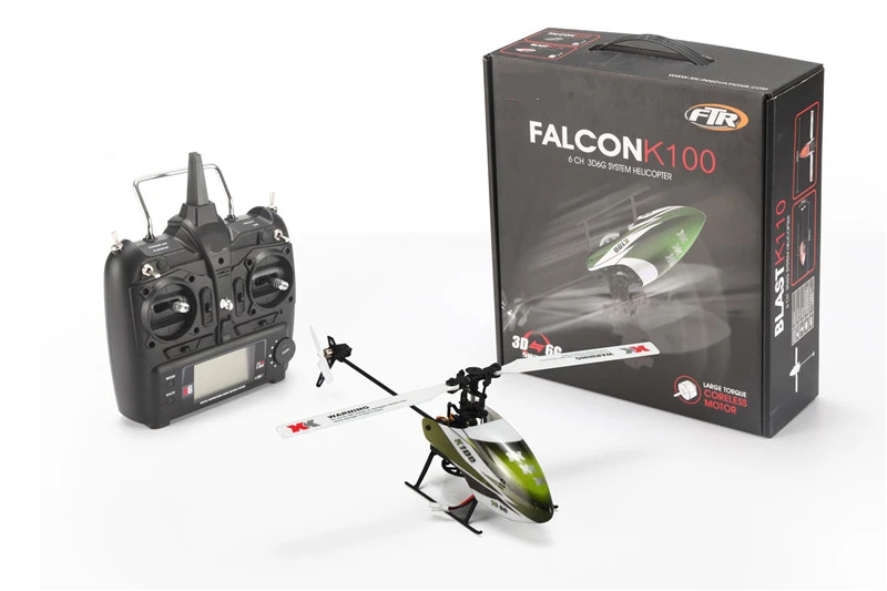 Вертолет Parkten Wltoys XK K100 6 каналов 3D 6G бесщеточный двигатель Радиоуправляемый