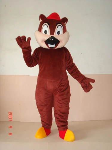 

Factory direct sale little squirrel brwon doll Mascot Costume Adult Halloween Birthday party cartoon Apparel Cosplay Costumes
