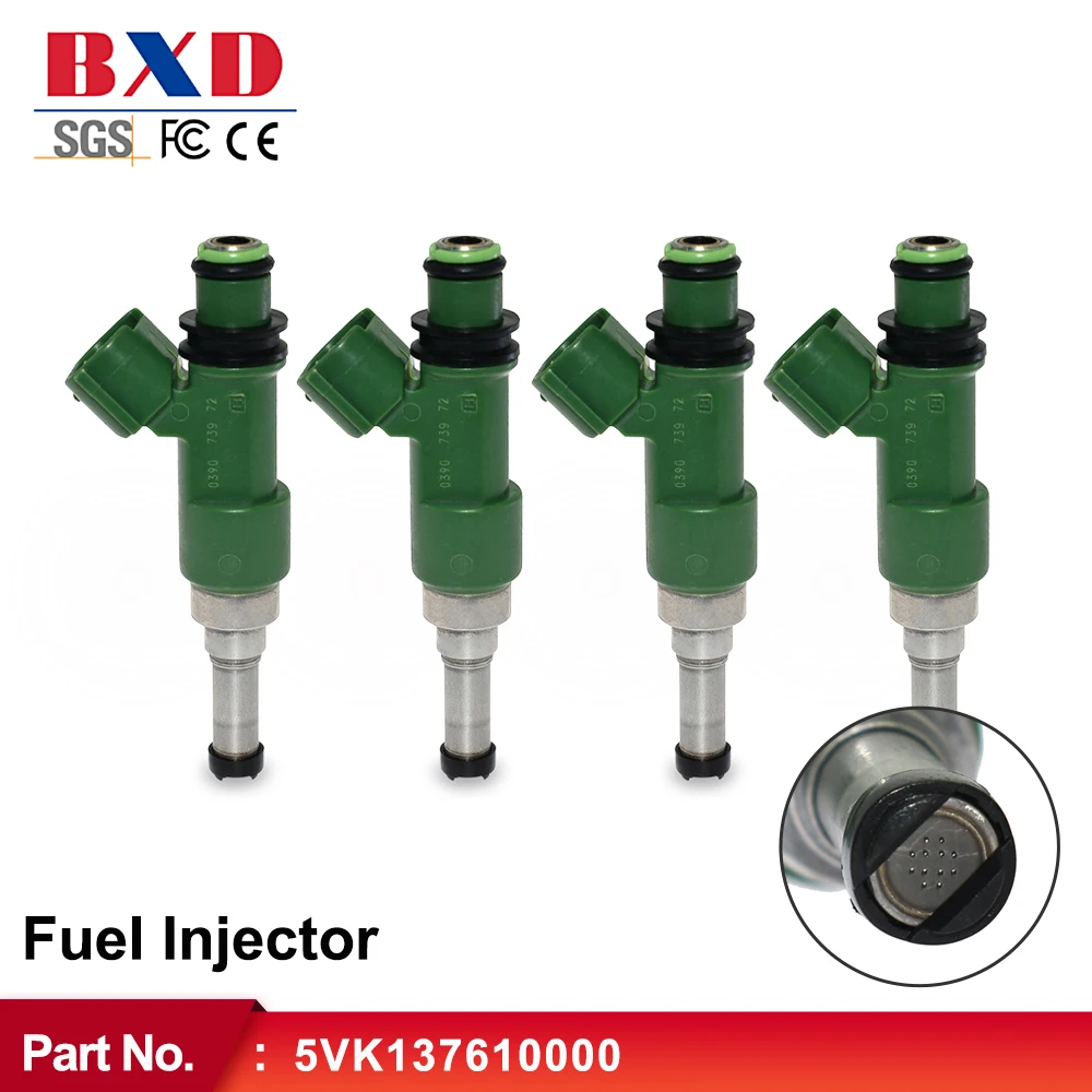High Quality Fuel Injector 5VK137610000 5VK-13761-00-00 For 2009- Yamaha Raptor 700 YFM700, 700R SE-YFM700RSES, XT660