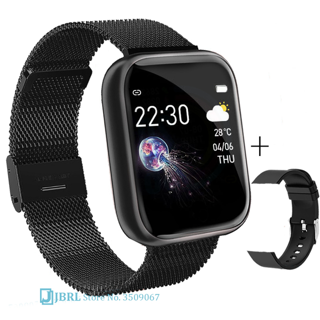 Ladies Sport Bracelet Smart Watch Women Smartwatch Men Smartband Android IOS Waterproof Fitness Tracker Smart Clock Mens
