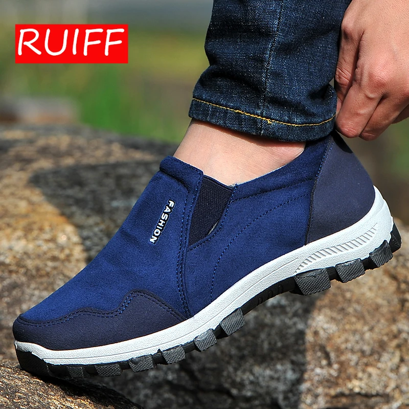 

RUIFF hiking shoes sneakers slip-on outdoor camping 2018 trek sport men climbing outventureReverse veil sapatos masculino