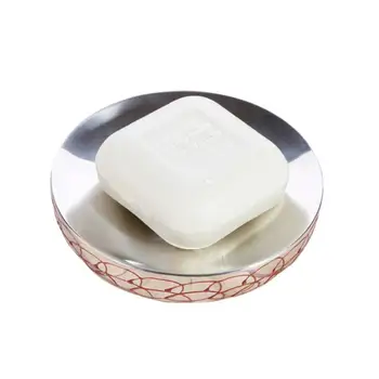 

New HQ Painted Stainless Steel Soap Dish European Creative Soap Tray Bathroom Utensils