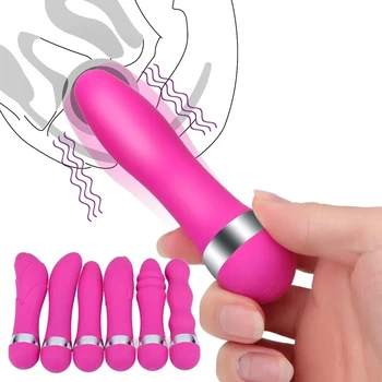 Dildo Vagina Vibrator For Women G Spot Clitoris Stimulating massager Anal Butt Plug Unisex Sex Shop Erotic toy stick Masturbator 5