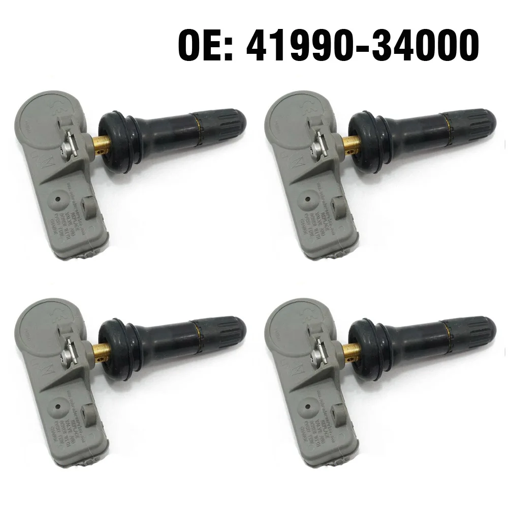 Датчик давления в шинах автомобиля 4 шт. TPMS 433 МГц 41990-34000 для Ssangyong Actyon Korando Kyron Rodius |