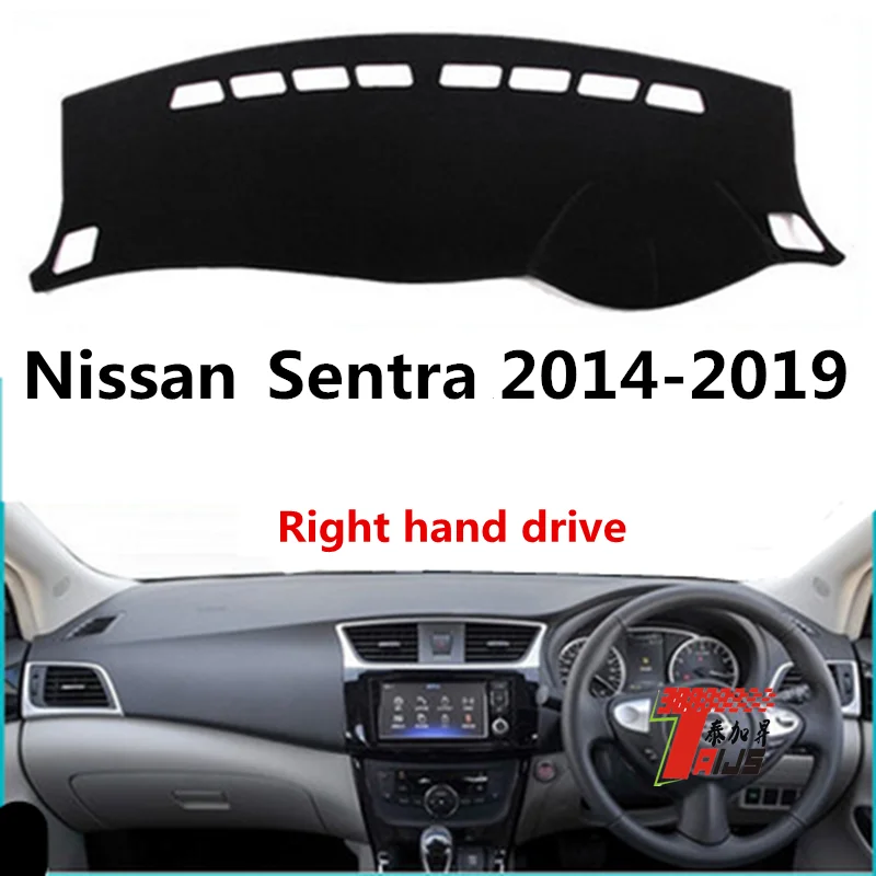 TAIJS правый руль солнцезащитный тент приборная панель для Nissan Sentra- модный автомобильный коврик для приборной панели для Nissan Sentra